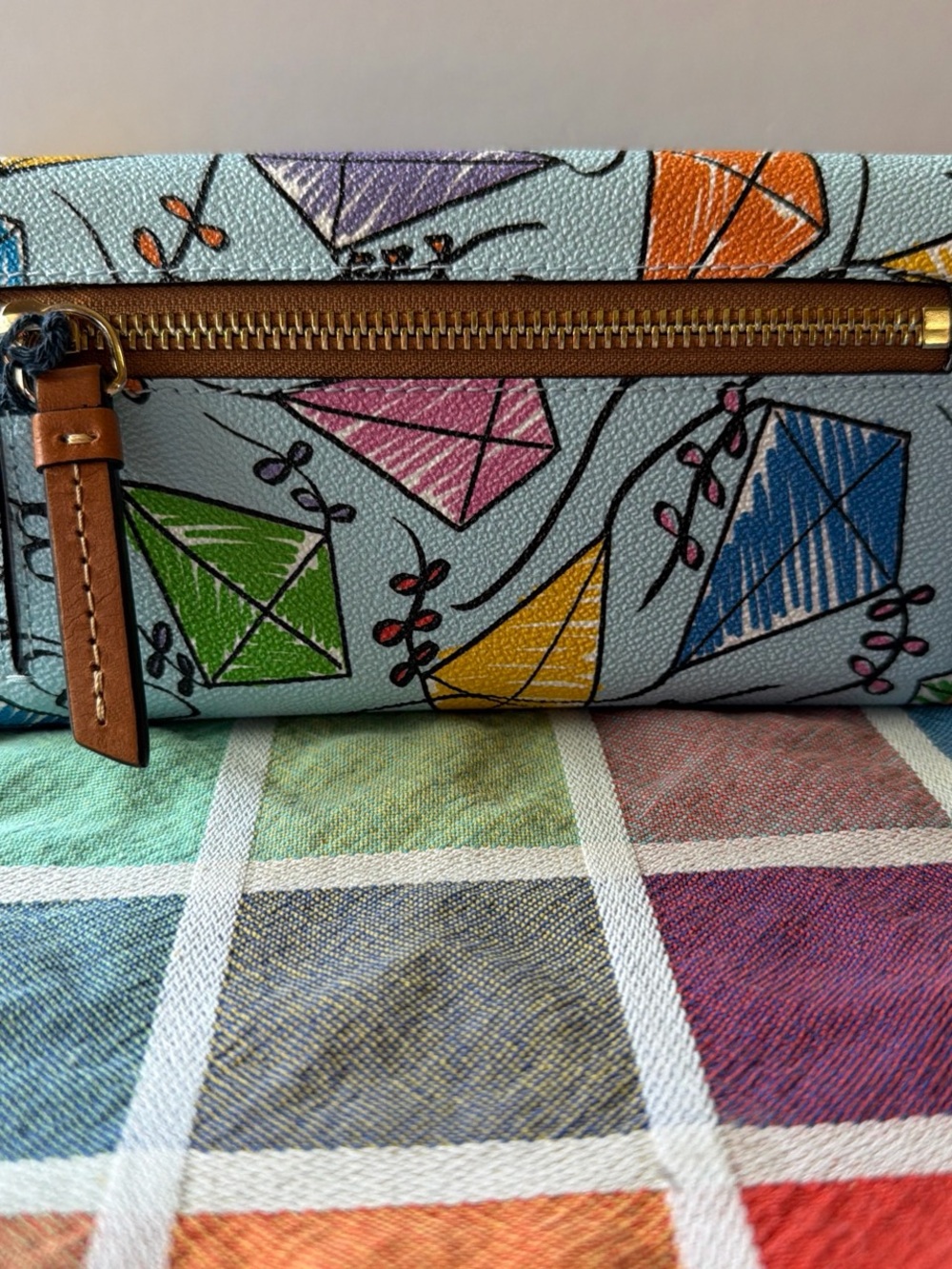 🪁 DOONEY AND BURKE KITE CONTINENTAL CLUTCH🪁 NWT 🪁 - Picture 6 of 16